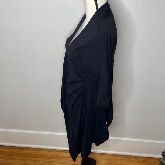 LuluLemon Namaste Black Wrap Cardigan - Picture 3 of 8
